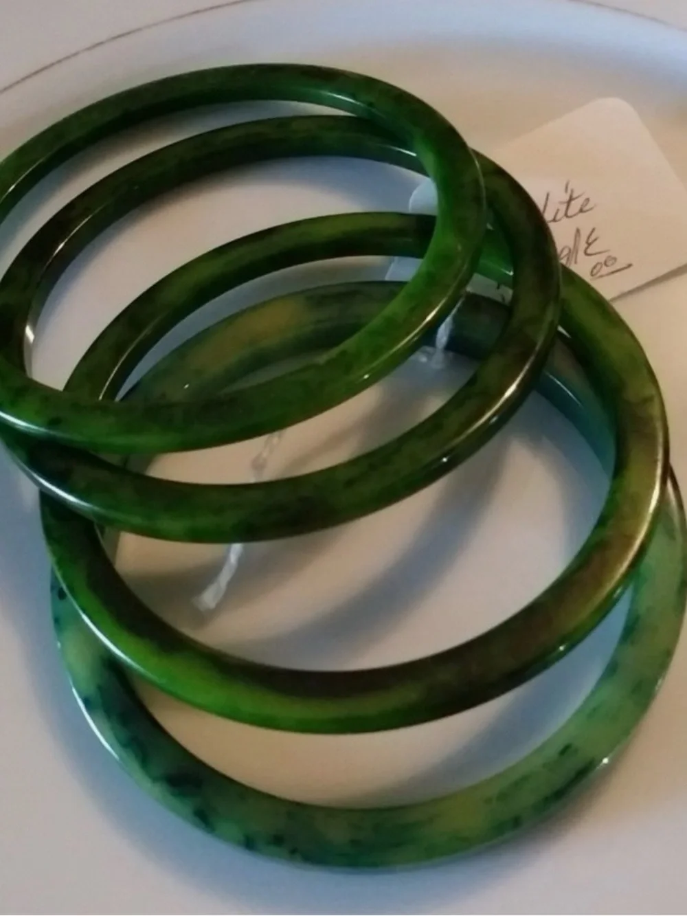 Bakelite Bangle Bracelet Set of 4